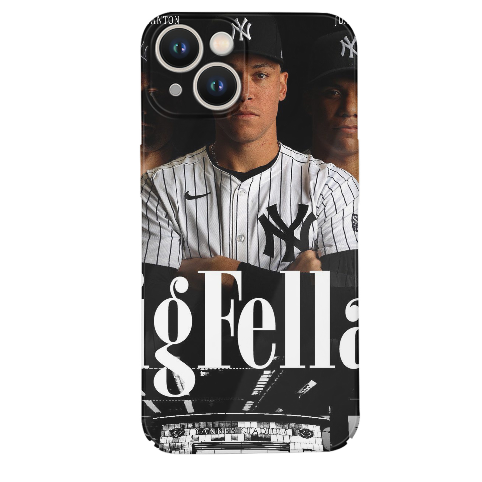 New York Yankees 341 IPhone 14 Series Full-Cover Hard Case – Shockproof With Raised Camera Protection – Precise Cutouts, Wireless Charging Compatible – Durable, Anti-Yellowing, Easy To Clean